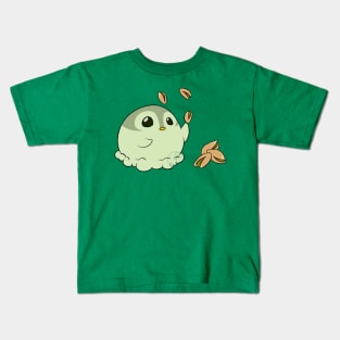 Penguinscoops - pistachio Kids T-Shirt